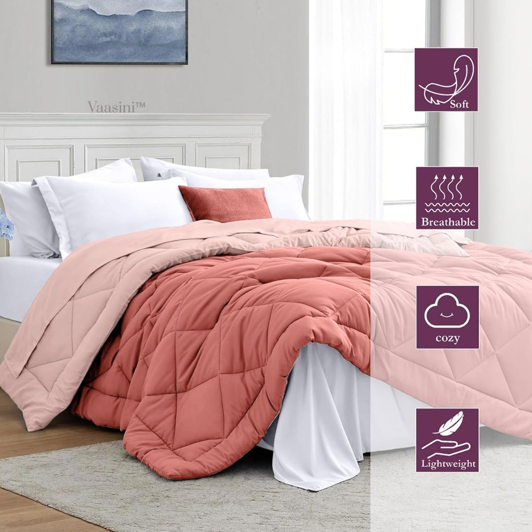 Blush Rose Super Soft Plus Microfiber Comforter