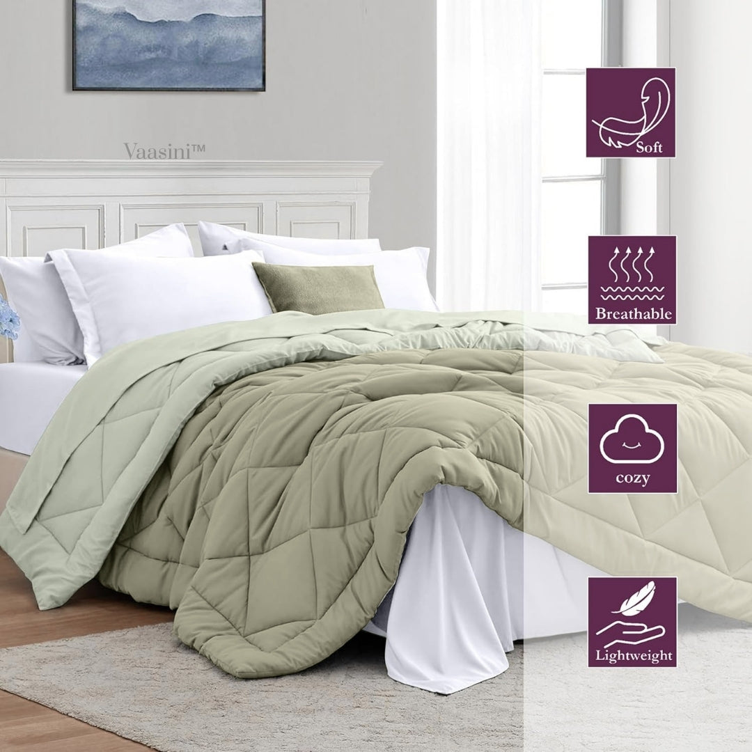 Sage Serenity Super Soft Plus Microfiber Comforter