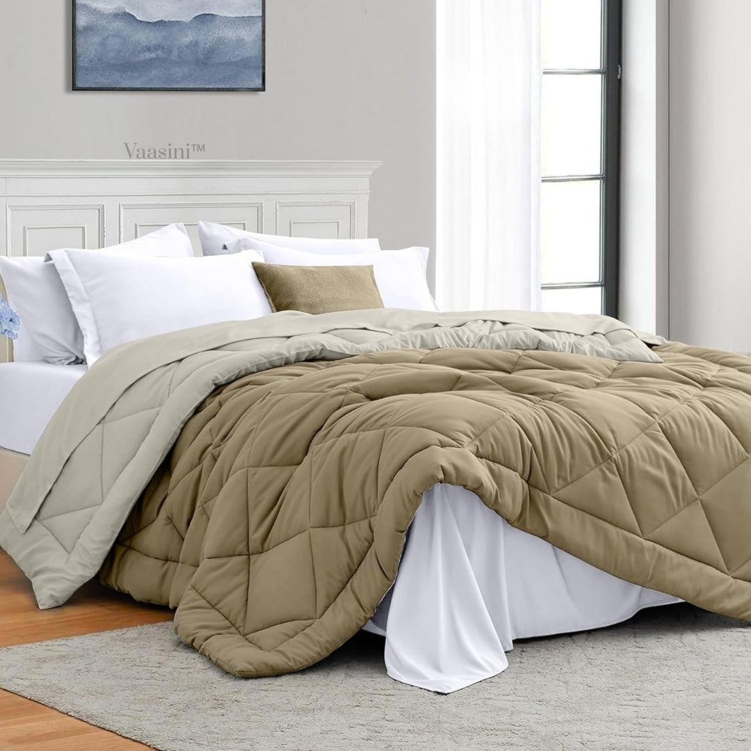 Golden Sand Super Soft Plus Microfiber Comforter