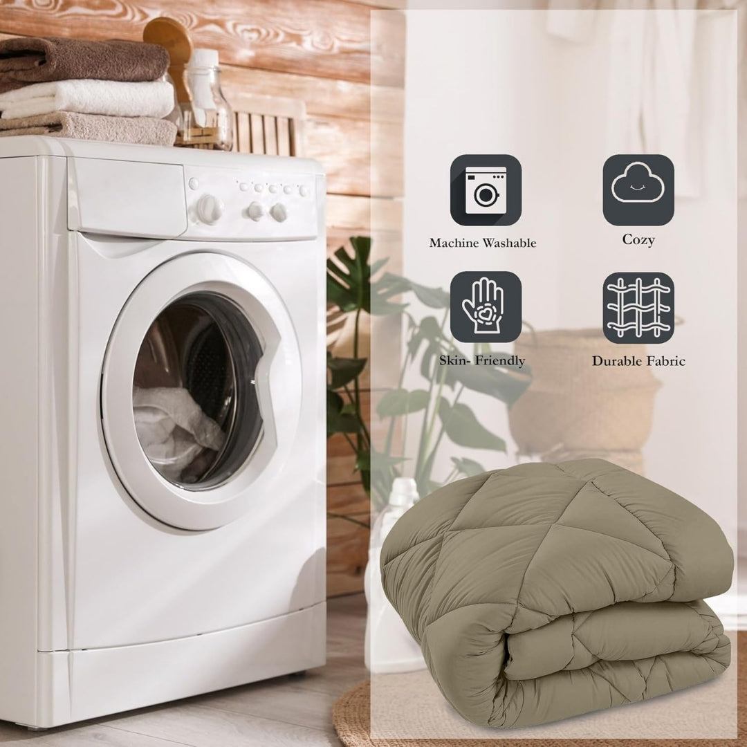 Golden Sand Super Soft Plus Microfiber Comforter