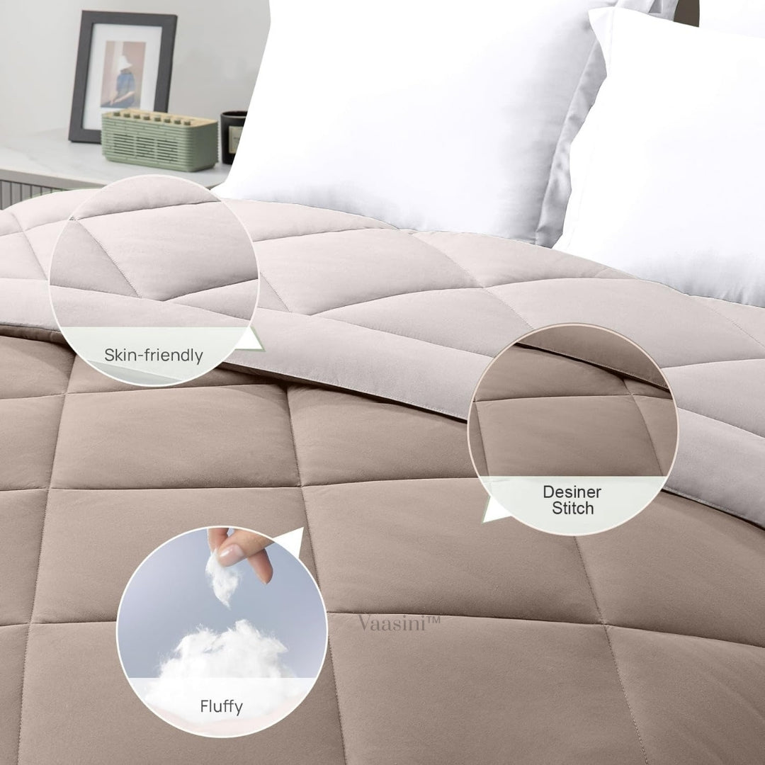 Mocha Cloud Super Soft Plus Microfiber Comforter