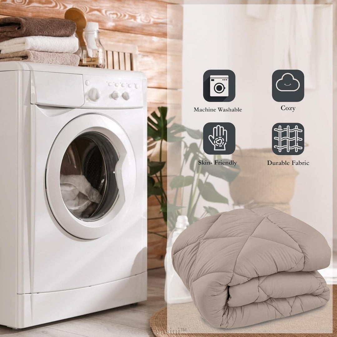 Mocha Cloud Super Soft Plus Microfiber Comforter