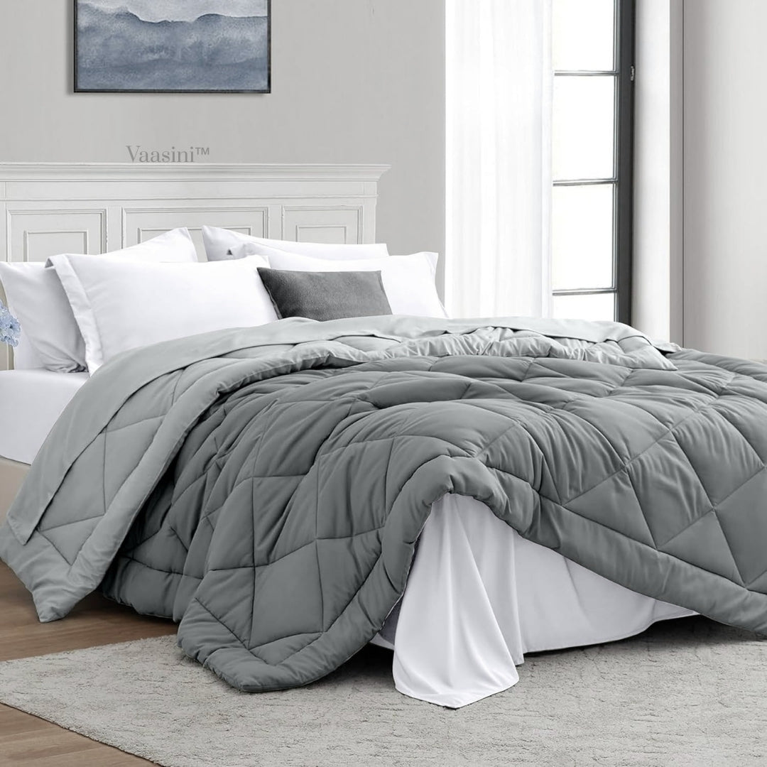 Silver Slate Super Soft Plus Microfiber Comforter