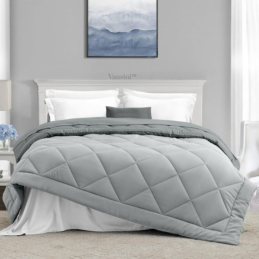 Silver Slate Super Soft Plus Microfiber Comforter