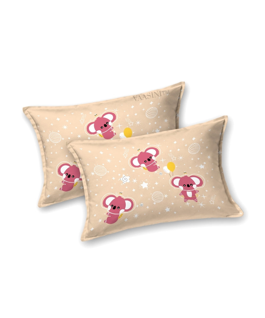Dreamy Crescent Moon Powder Peach Bedsheet