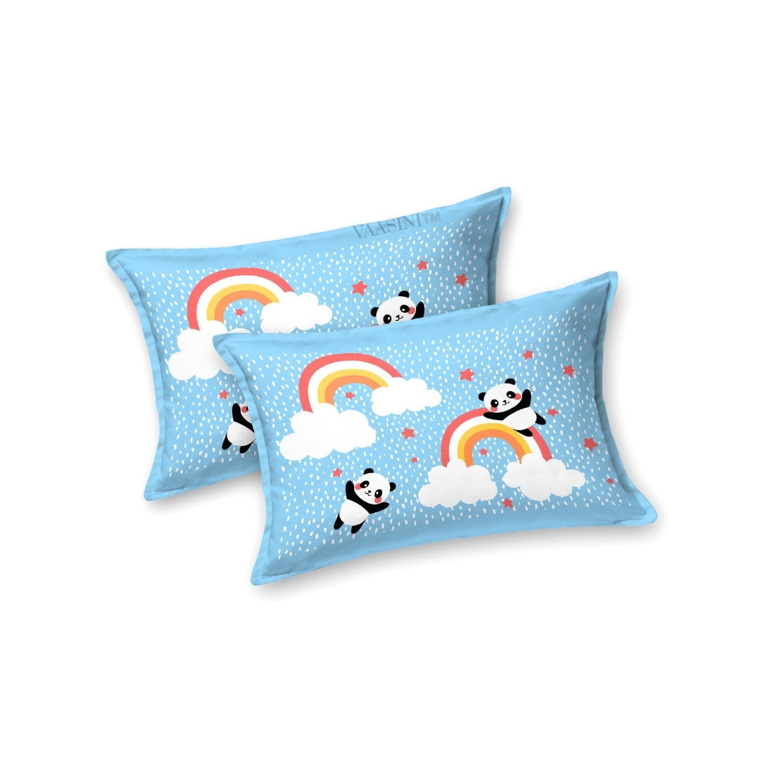 Coquette Bow Ribbon Pastel Blue Bedsheet