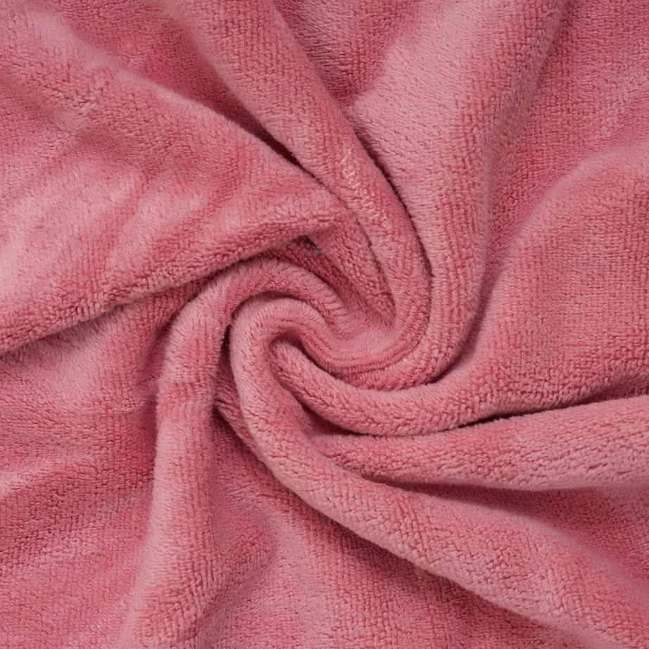 Microfiber Ultra Soft Quick Dry Bath & Hand Towel Combo Set – Candy Pink