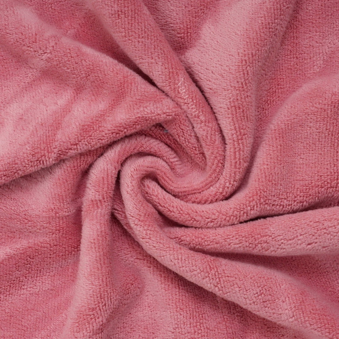 Microfiber Ultra Soft Quick Dry Bath & Hand Towel Combo Set – Candy Pink